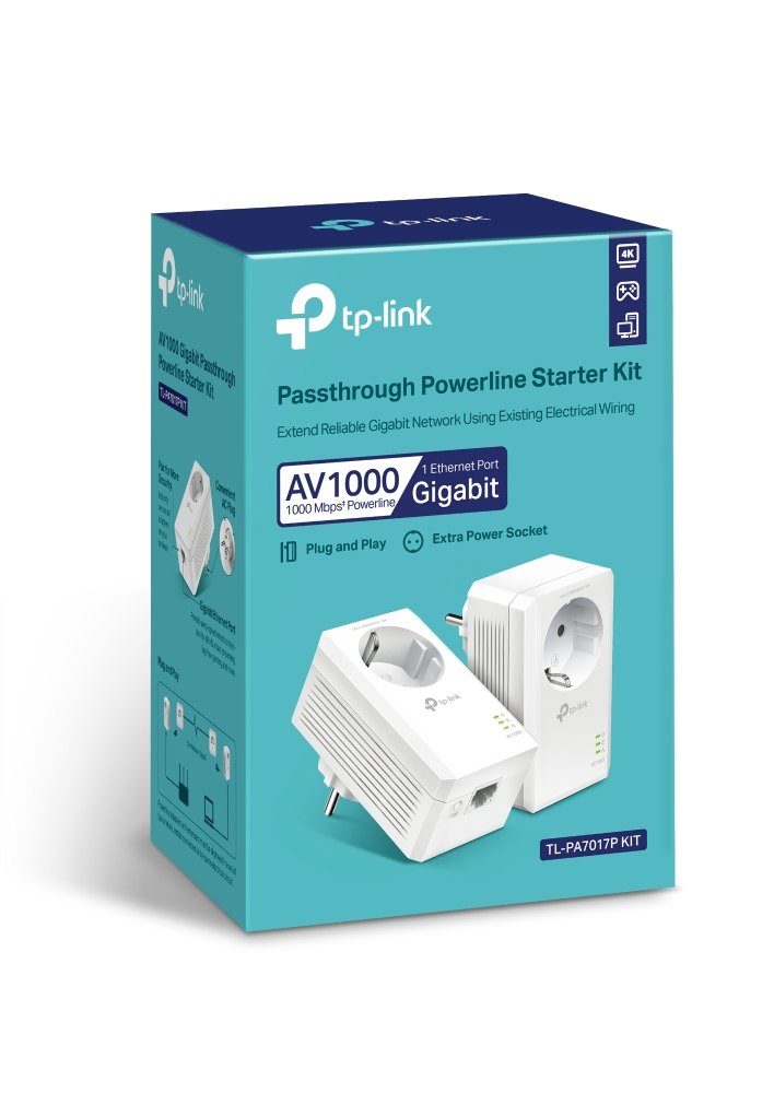 TP-LINK Kit CPL sans Wi-Fi TL-PA7017P KIT (UE) (2)