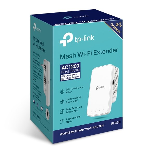 TP-LINK Répéteur Wi-Fi Mesh AC1200 RE330 (UE) (2)