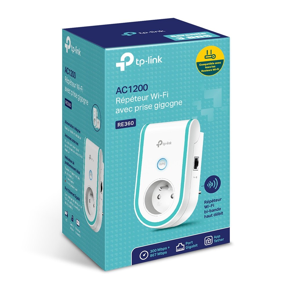 TP-LINK Répéteur Wi-Fi AC1200 RE365 (FR) (2)