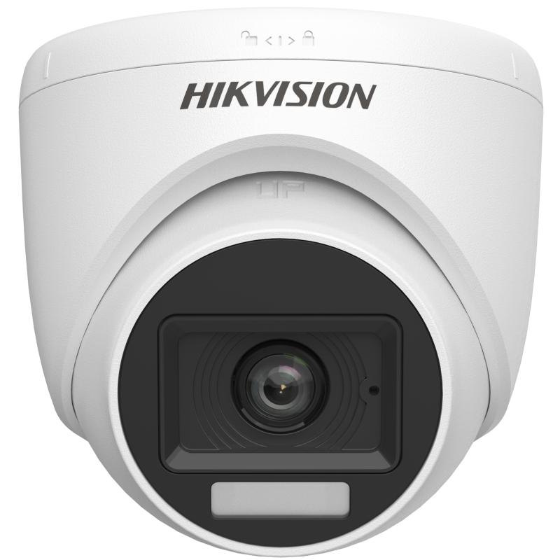 HIKVISION 2MP Smart Hybrid Light Audio Fixed Turret Camera analogique (2)